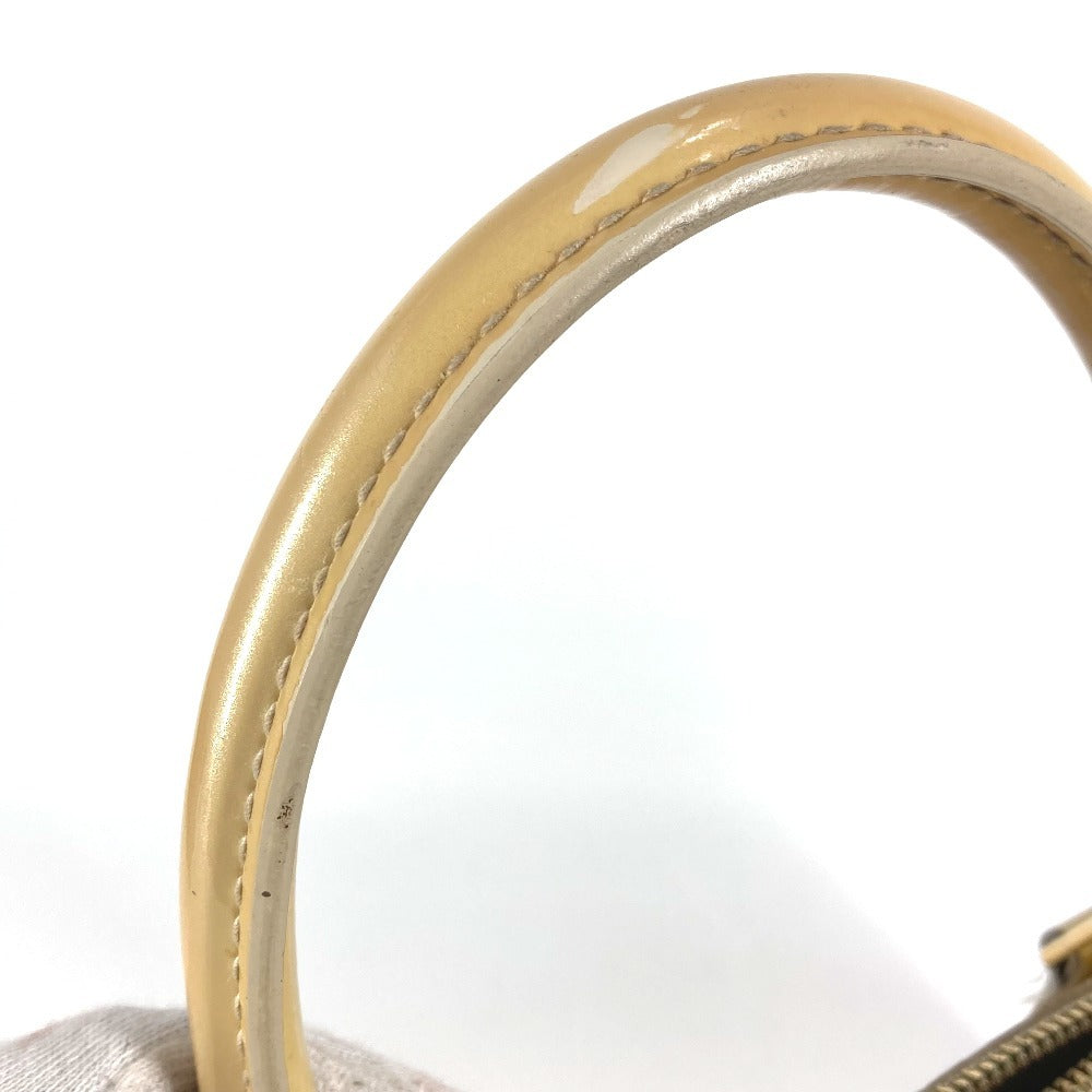 LOUIS VUITTON M91450 モノグラムヴェルニ アルマGM アルマ GM トートバッグ カバン ハンドバッグ モノグラムヴェルニキャンバス レディース ブロンコライユ ベージュ