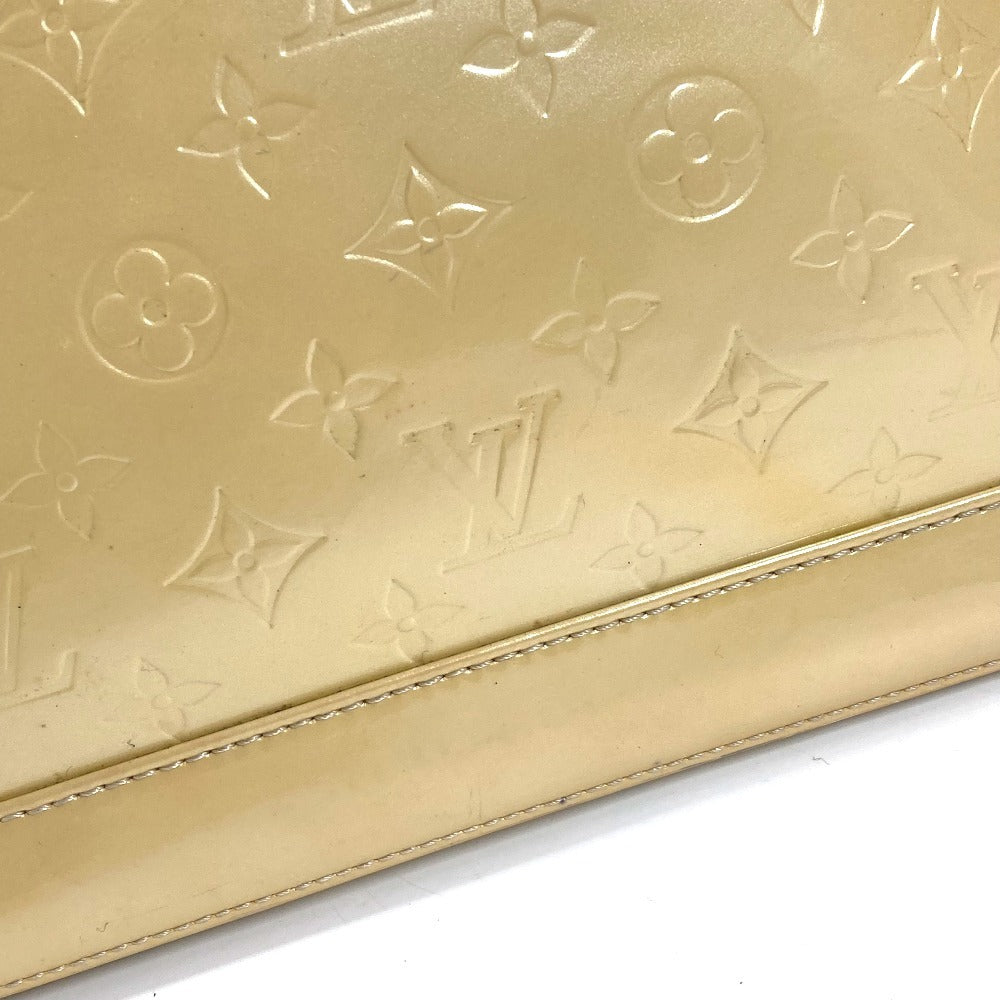 LOUIS VUITTON M91450 モノグラムヴェルニ アルマGM アルマ GM トートバッグ カバン ハンドバッグ モノグラムヴェルニキャンバス レディース ブロンコライユ ベージュ