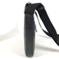 GUCCI 406410 GG Embossed Guccissima Logo Bag Crossbody Pouch Shoulder Bag Shima Leather Unisex Black
