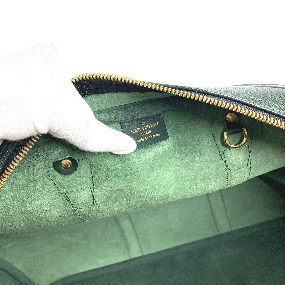 LOUIS VUITTON M30114 Taiga Kendall GM Kendall GM Handbag Travel Bag Boston Bag Taiga Leather Men's Epicea Green