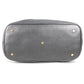 BVLGARI Collezione S.Bulgari Logo Handbag Tote Shoulder Bag Leather Unisex Metallic