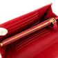 PRADA 1M1437 Shoulder Bag, Shoulder Wallet, Logo, Quilted, Long Wallet, Wallet Bag, Long Wallet, Nylon, Unisex, Red