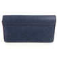 LOUIS VUITTON M62127 モノグラムアンプラント ポルトフォイユ ポンヌフ ロングウォレット フラップ 長財布 モノグラムアンプラントレザー ユニセックス マリーヌルージュ ネイビー