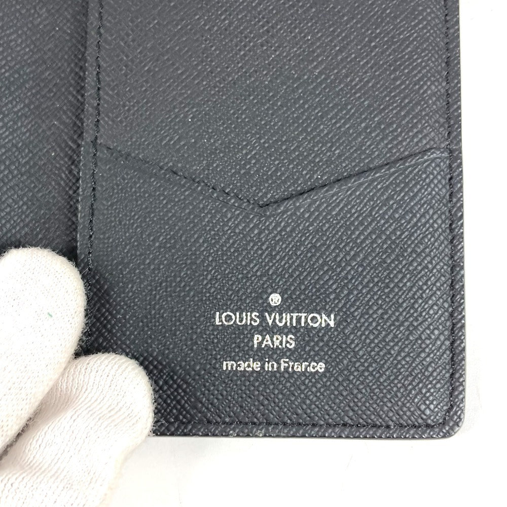 LOUIS VUITTON M81784 モノグラムエクリプス ルーム ウィズ ア ビュー オーガナイザードゥポッシュ 名刺入れ パスケース 2つ折り カードケース モノグラムエクリプスキャンバス ユニセックス ブラック
