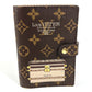 LOUIS VUITTON R20028 モノグラムトランク＆ロック アジェンダPM システム手帳 ステーショナリー 手帳カバー モノグラムキャンバス ユニセックス ブラウン
