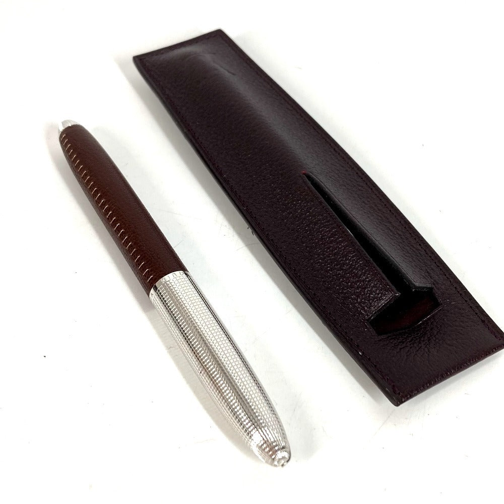 LOUIS VUITTON N75403 Ballpoint pen with pen case Pen Logo Writing instrument Stationery Ballpoint pen Unisex Brown