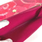 LOUIS VUITTON M90022 モノグラムイカットフラワー ポルトフォイユサラ ロングウォレット フラップ 花柄 長財布 エナメル ユニセックス ローズアンディアンピンク ピンク