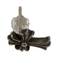 CHROME HEARTS No2 CH CRS FAT CH Cross 2 Fat Stud Earring Accessory Jewelry Earrings SV925 Unisex Silver