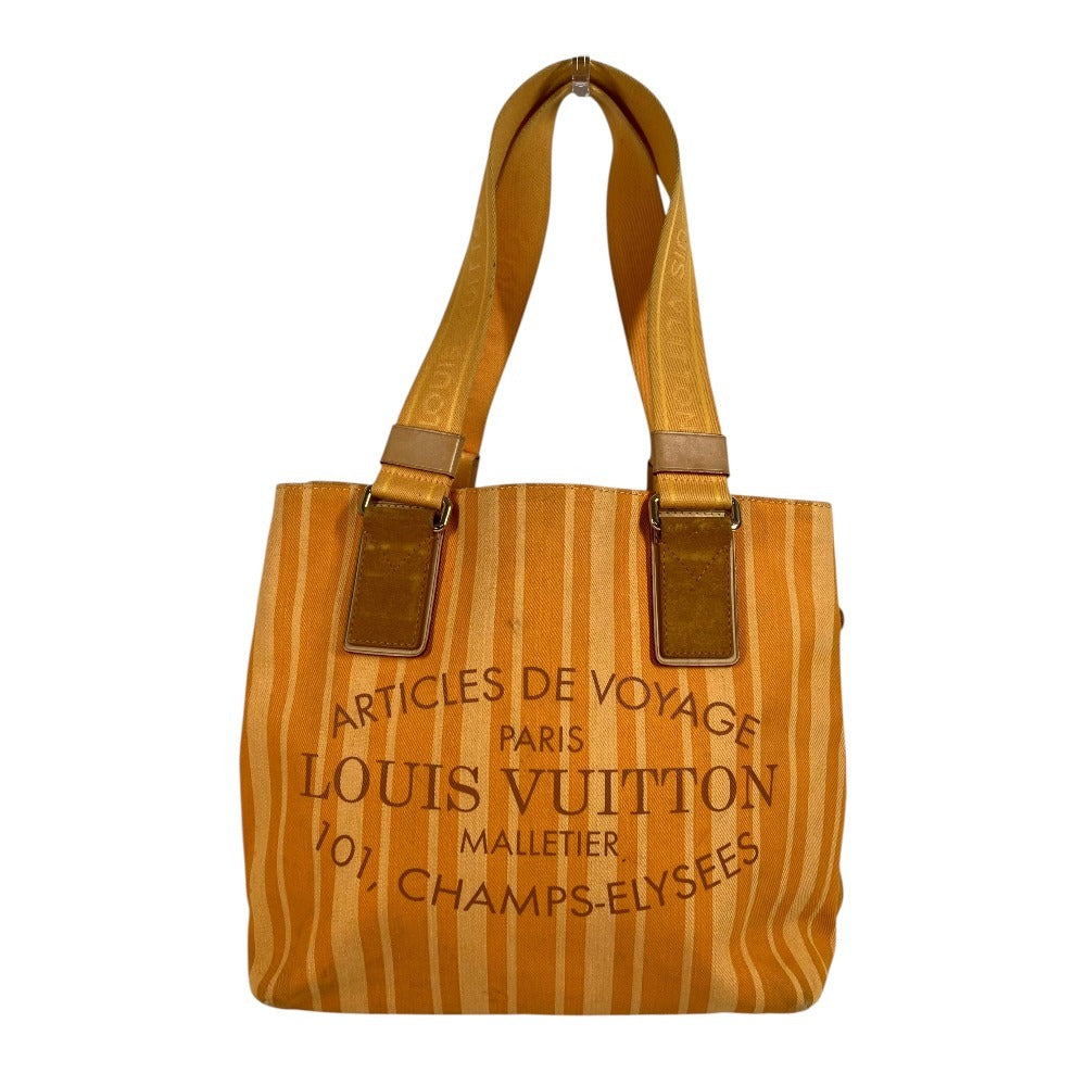 LOUIS VUITTON M94145 プランソレイユ カバPM カバ PM カバン 肩掛け トートバッグ ショルダーバッグ キャンバス ユニセックス イエロー