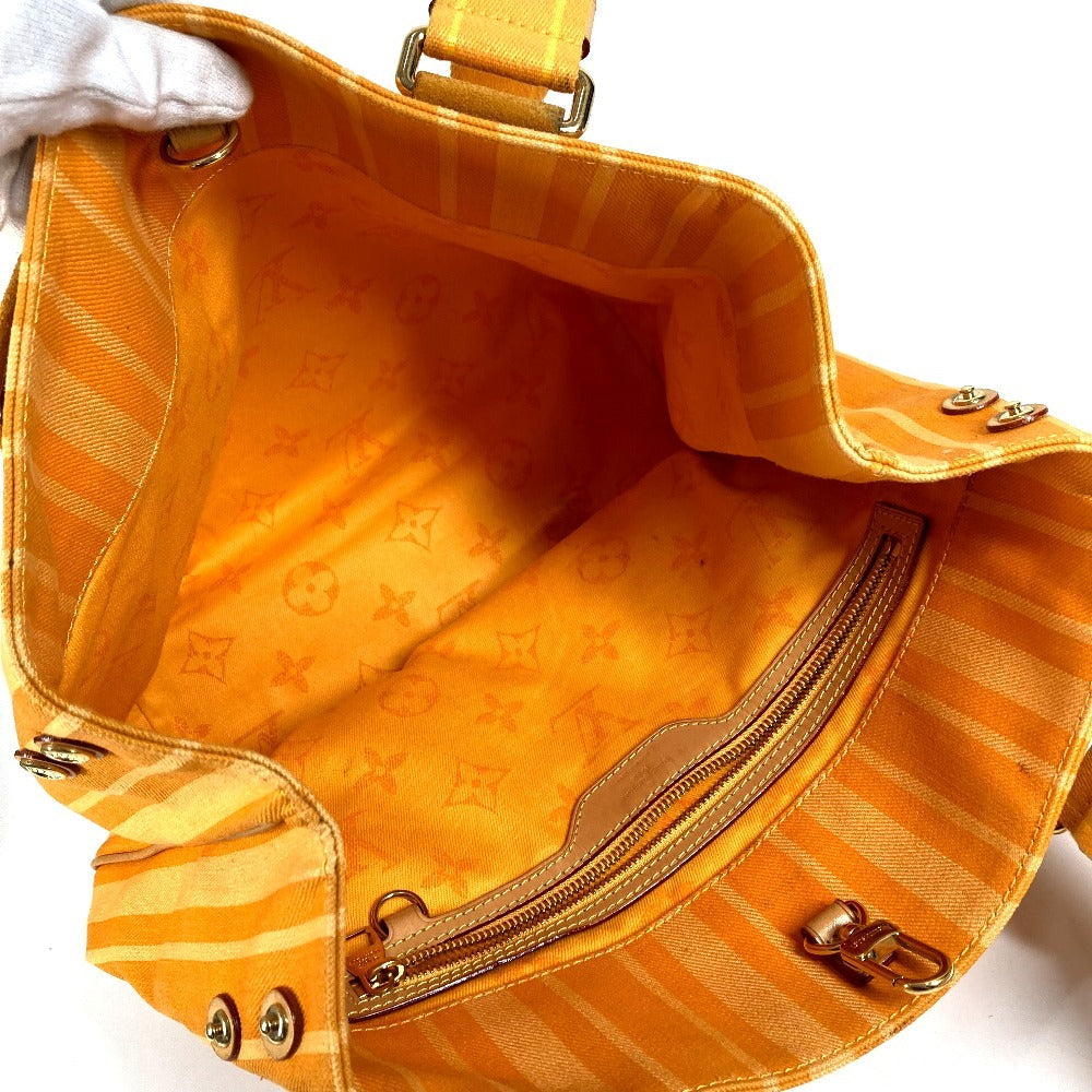LOUIS VUITTON M94145 プランソレイユ カバPM カバ PM カバン 肩掛け トートバッグ ショルダーバッグ キャンバス ユニセックス イエロー