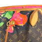 LOUIS VUITTON M48613 モノグラム ローズ 薔薇 ネヴァーフルMM ネヴァーフル MM ショルダーバッグ 肩掛け トートバッグ モノグラムキャンバス レディース ピンク