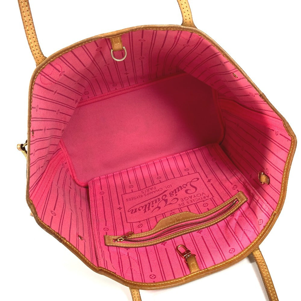 LOUIS VUITTON M48613 モノグラム ローズ 薔薇 ネヴァーフルMM ネヴァーフル MM ショルダーバッグ 肩掛け トートバッグ モノグラムキャンバス レディース ピンク