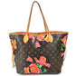 LOUIS VUITTON M48613 モノグラム ローズ 薔薇 ネヴァーフルMM ネヴァーフル MM ショルダーバッグ 肩掛け トートバッグ モノグラムキャンバス レディース ピンク
