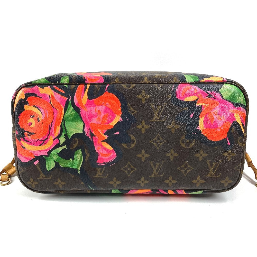 LOUIS VUITTON M48613 モノグラム ローズ 薔薇 ネヴァーフルMM ネヴァーフル MM ショルダーバッグ 肩掛け トートバッグ モノグラムキャンバス レディース ピンク