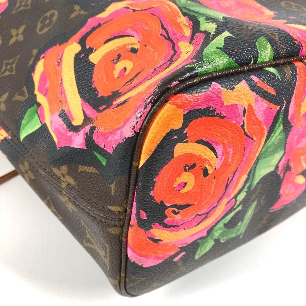 LOUIS VUITTON M48613 モノグラム ローズ 薔薇 ネヴァーフルMM ネヴァーフル MM ショルダーバッグ 肩掛け トートバッグ モノグラムキャンバス レディース ピンク