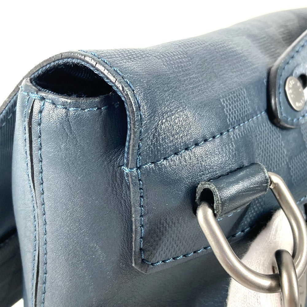 LOUIS VUITTON N41483 Damier Infini Loft Tote Bag 2WAY Bag Handbag Shoulder Bag Damier Infini Leather Unisex Cosmos Navy