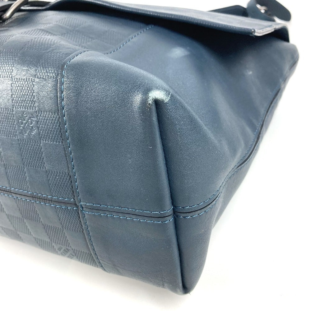LOUIS VUITTON N41483 Damier Infini Loft Tote Bag 2WAY Bag Handbag Shoulder Bag Damier Infini Leather Unisex Cosmos Navy
