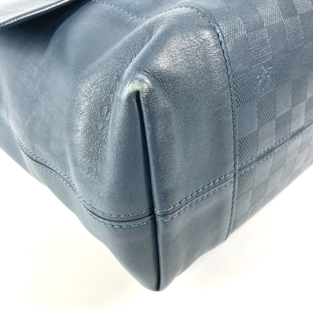 LOUIS VUITTON N41483 Damier Infini Loft Tote Bag 2WAY Bag Handbag Shoulder Bag Damier Infini Leather Unisex Cosmos Navy