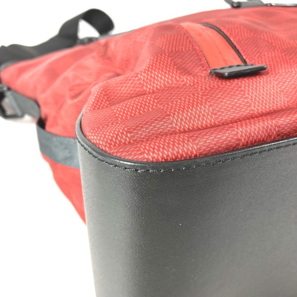LOUIS VUITTON N41191 ルイヴィトンカップ ダミエチャレンジ ソラーノ カバン 2WAYバッグ トートバッグ 斜め掛け ハンドバッグ ショルダーバッグ レザー/ナイロン ユニセックス レッド