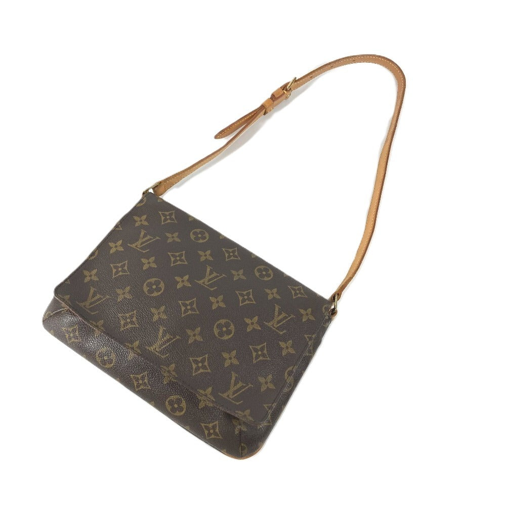 LOUIS VUITTON M51257 モノグラム ミュゼット タンゴ ミュゼットタンゴ カバン 肩掛け ショート フラップ ショルダーバッグ モノグラムキャンバス ユニセックス ブラウン