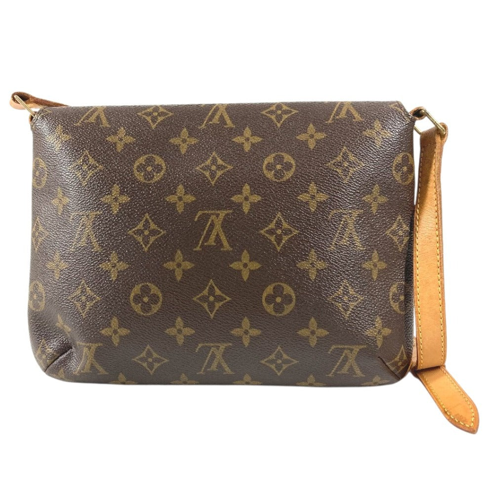 LOUIS VUITTON M51257 モノグラム ミュゼット タンゴ ミュゼットタンゴ カバン 肩掛け ショート フラップ ショルダーバッグ モノグラムキャンバス ユニセックス ブラウン