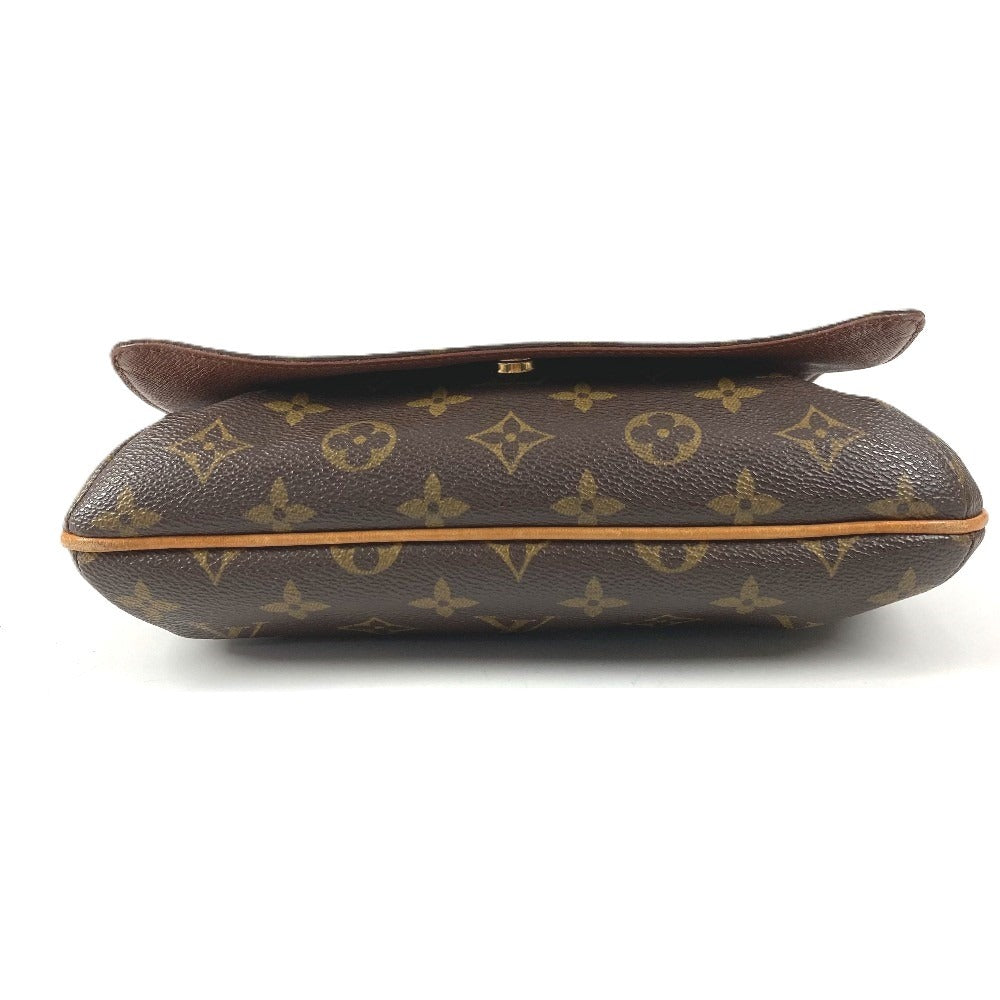 LOUIS VUITTON M51257 モノグラム ミュゼット タンゴ ミュゼットタンゴ カバン 肩掛け ショート フラップ ショルダーバッグ モノグラムキャンバス ユニセックス ブラウン