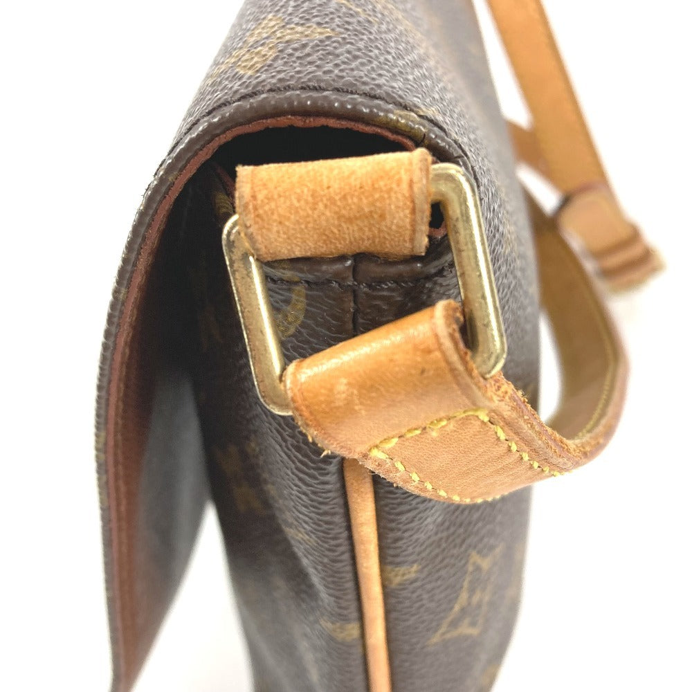 LOUIS VUITTON M51257 モノグラム ミュゼット タンゴ ミュゼットタンゴ カバン 肩掛け ショート フラップ ショルダーバッグ モノグラムキャンバス ユニセックス ブラウン