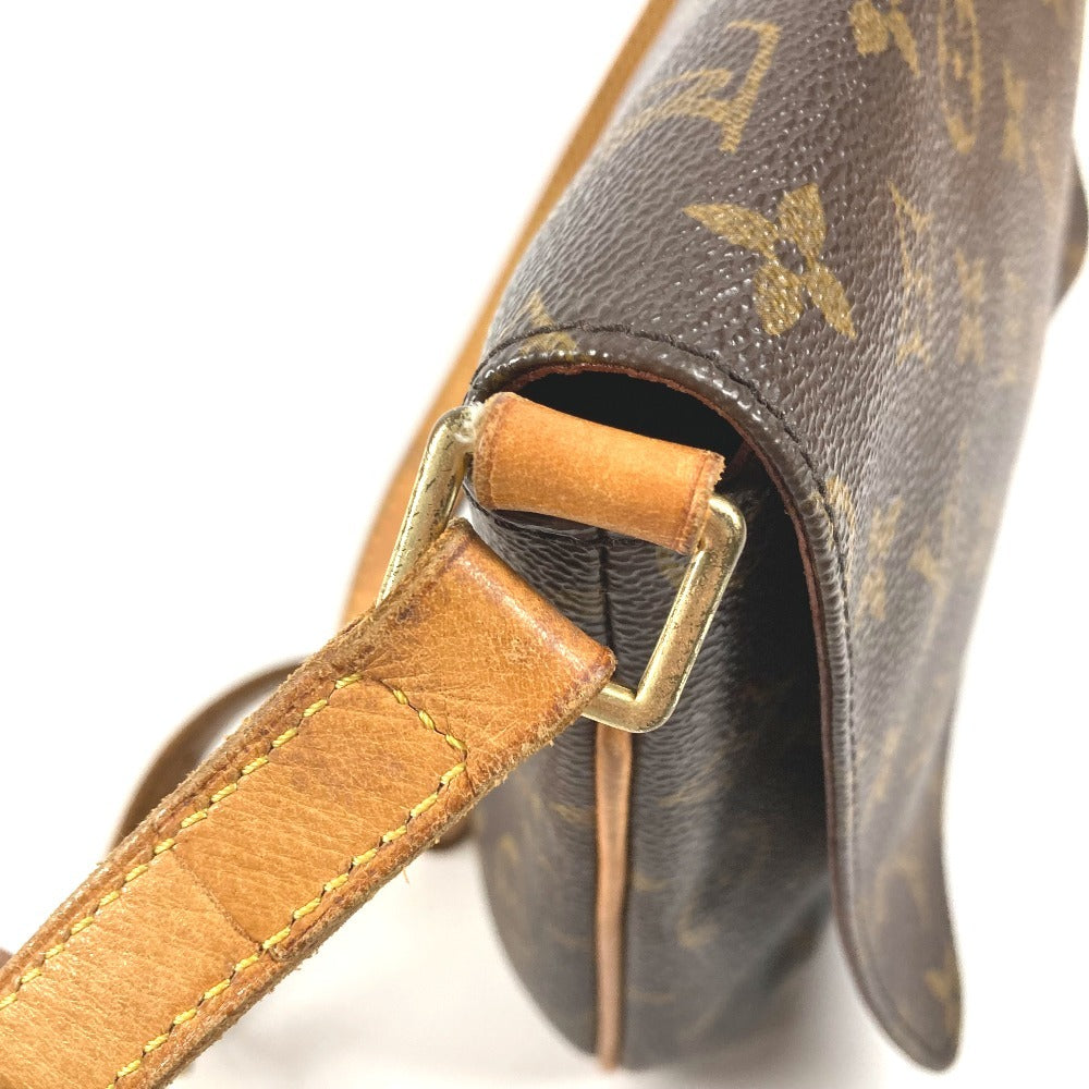 LOUIS VUITTON M51257 モノグラム ミュゼット タンゴ ミュゼットタンゴ カバン 肩掛け ショート フラップ ショルダーバッグ モノグラムキャンバス ユニセックス ブラウン