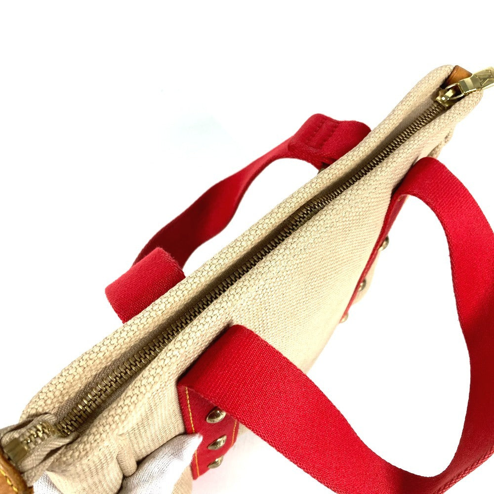 LOUIS VUITTON M40038 アンティグア カバPM カバ PM カバン トートバッグ ハンドバッグ キャンバス ユニセックス ベージュ