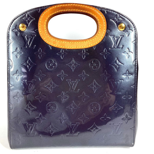 LOUIS VUITTON M91377 モノグラムヴェルニ メープルドライブ カバン トートバッグ ハンドバッグ ユニセックス アンディゴ ブルー