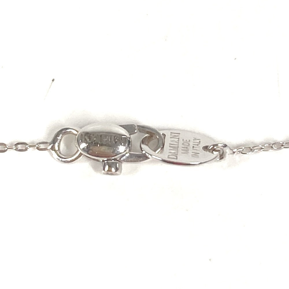 Damiani K18 Gold 18K Belle Epoque Necklace XXS Diamond Diamonds Accessory Chain Necklace WG750 Unisex Silver
