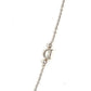 Damiani K18 Gold 18K Belle Epoque Necklace XXS Diamond Diamonds Accessory Chain Necklace WG750 Unisex Silver