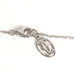 CARTIER K18 Gold 18K Damour Necklace XS Damour Necklace XS Accessory Chain Necklace Au750 Unisex Silver