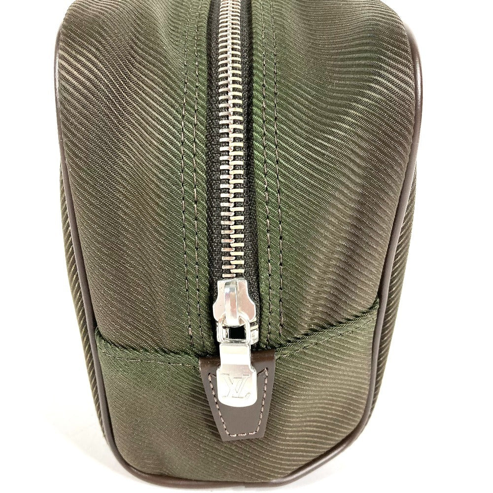 LOUIS VUITTON M30754 タイガ パラナ クラッチバッグ カバン ポーチ セカンドバッグ レザー/ナイロン ユニセックス エピセア カーキ