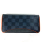 LOUIS VUITTON GI0380 Damier Cobalt Etui Lunette Woody Eyewear Eyeglass Case/Sunglasses Case/Pouch in Damier Cobalt Canvas, Unisex, Navy
