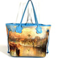 LOUIS VUITTON M43318 マスターズコレクション ネヴァーフルMM ネヴァーフル MM カバン トートバッグ 肩掛け ショルダーバッグ レザー/コーティングキャンバス ユニセックス ブルー