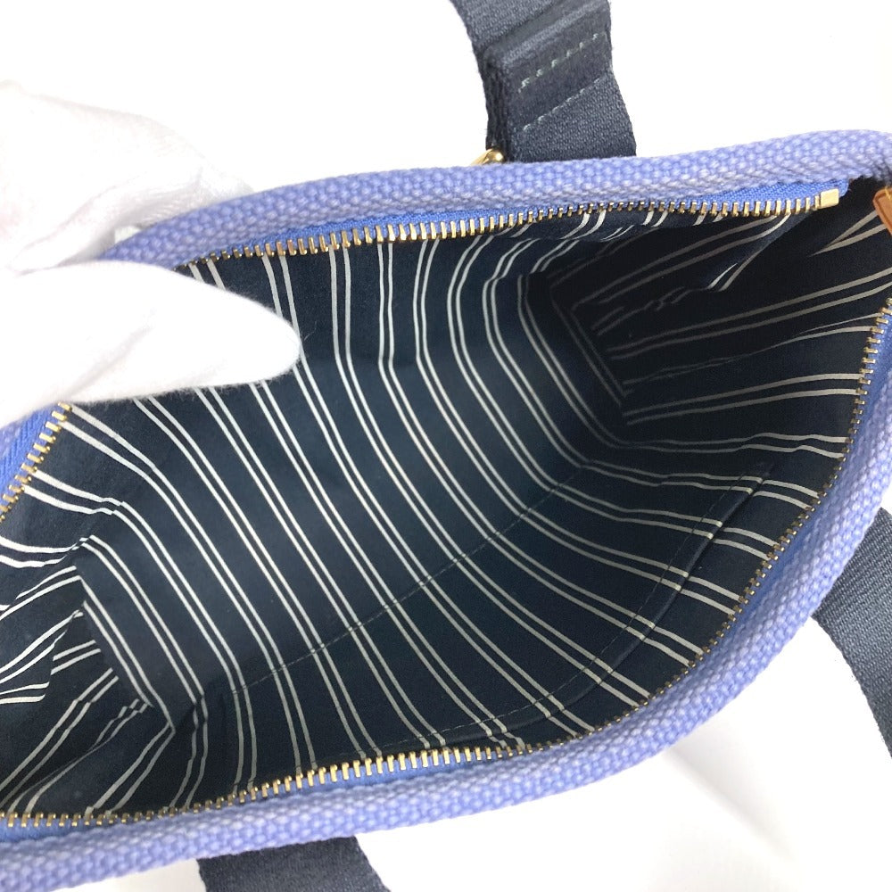 LOUIS VUITTON M40090 Antigua Cabas PM PM Bag Tote Bag Handbag Canvas Unisex Blue