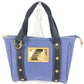 LOUIS VUITTON M40090 Antigua Cabas PM PM Bag Tote Bag Handbag Canvas Unisex Blue