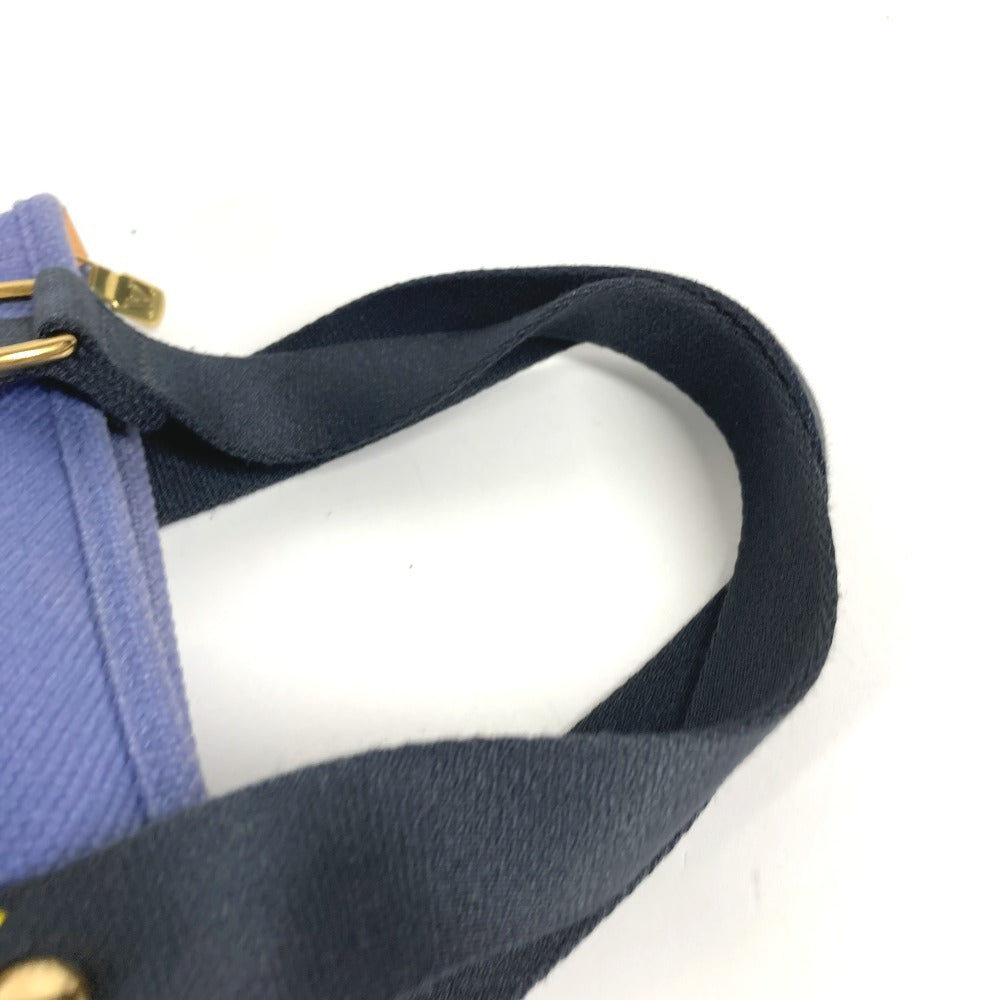 LOUIS VUITTON M40090 Antigua Cabas PM PM Bag Tote Bag Handbag Canvas Unisex Blue