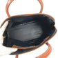 FENDI ヴィンテージ ペカン ロゴ カバン ハンドバッグ トートバッグ PVC/レザー レディース カーキ