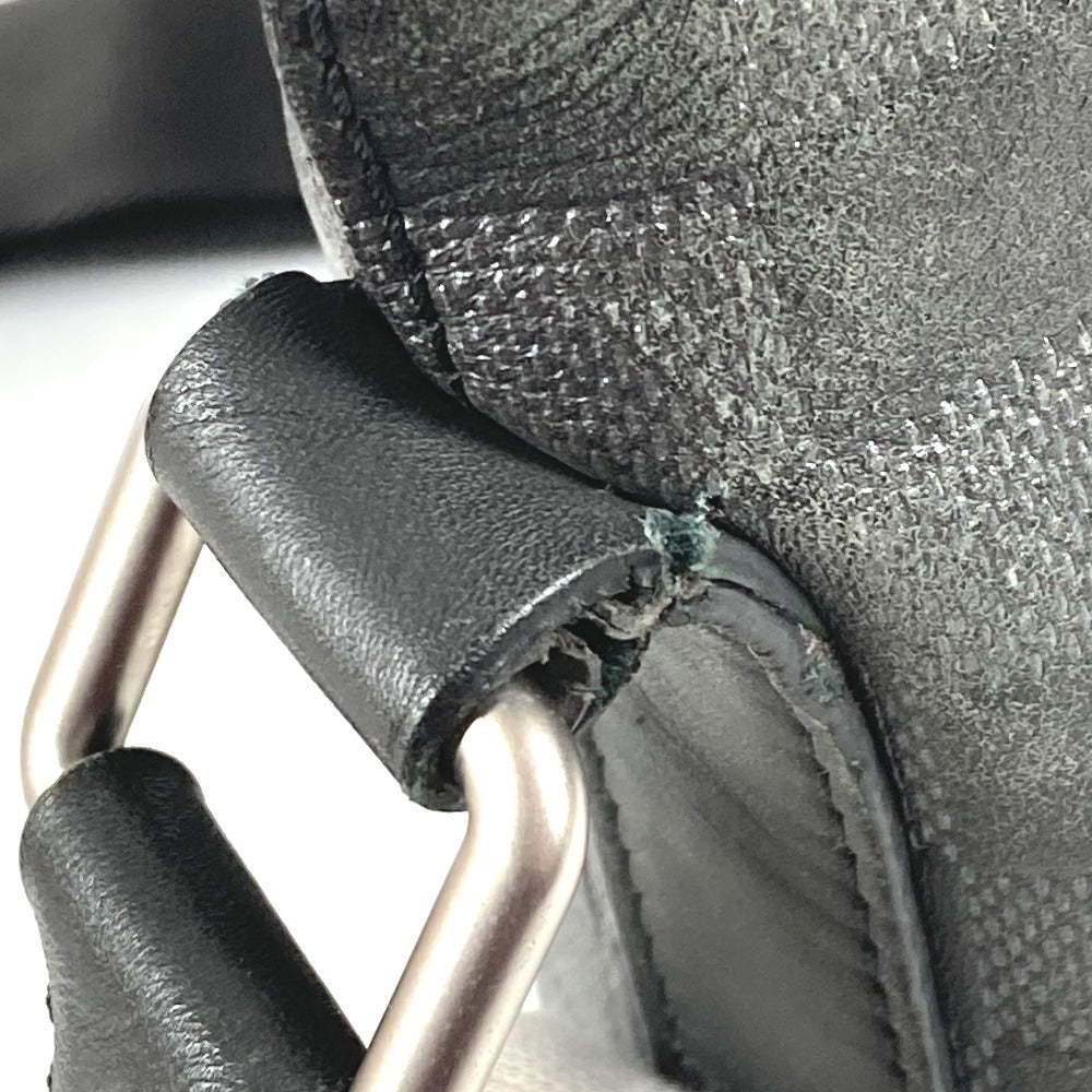 LOUIS VUITTON N42418 ダミエアンフィニ ディスカバリーメッセンジャー カバン 斜め掛け ポシェット ショルダーバッグ ダミエアンフィニレザー ユニセックス オニキス ブラック