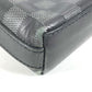 LOUIS VUITTON N42418 ダミエアンフィニ ディスカバリーメッセンジャー カバン 斜め掛け ポシェット ショルダーバッグ ダミエアンフィニレザー ユニセックス オニキス ブラック