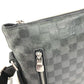 LOUIS VUITTON N42418 ダミエアンフィニ ディスカバリーメッセンジャー カバン 斜め掛け ポシェット ショルダーバッグ ダミエアンフィニレザー ユニセックス オニキス ブラック