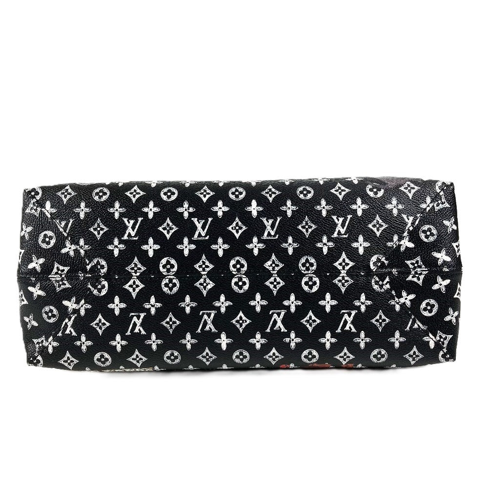 LOUIS VUITTON M44403 キャットグラム 猫 グレースコディントンコラボ アルマスープル トートバッグ カバン 肩掛け ショルダーバッグ レザー レディース ノワール ブラック