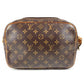 LOUIS VUITTON M45254 モノグラム リポーターPM リポーター PM 斜め掛け カバン ショルダーバッグ モノグラムキャンバス ユニセックス ブラウン