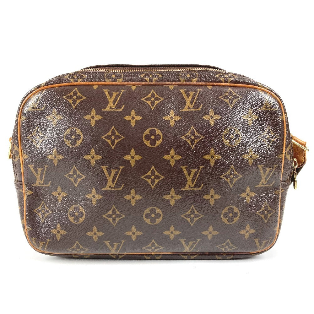 LOUIS VUITTON M45254 モノグラム リポーターPM リポーター PM 斜め掛け カバン ショルダーバッグ モノグラムキャンバス ユニセックス ブラウン