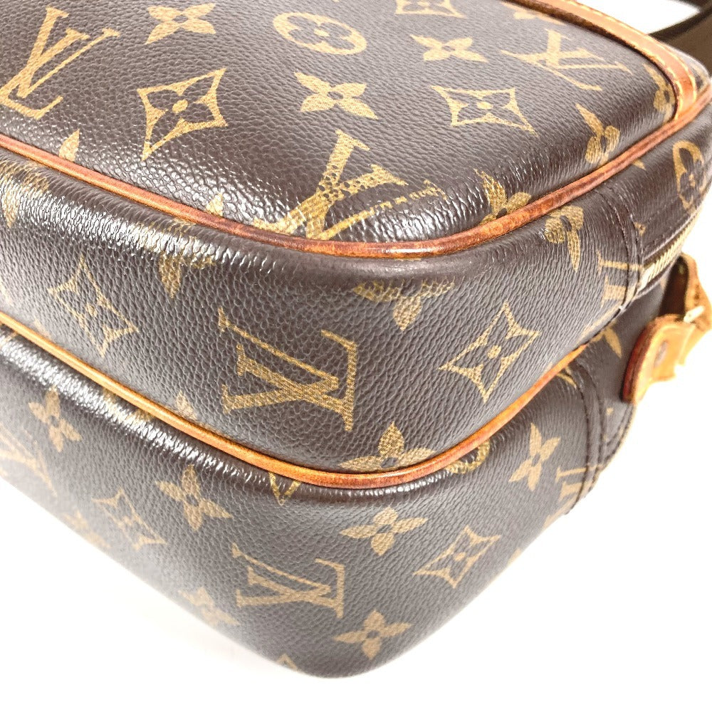 LOUIS VUITTON M45254 モノグラム リポーターPM リポーター PM 斜め掛け カバン ショルダーバッグ モノグラムキャンバス ユニセックス ブラウン