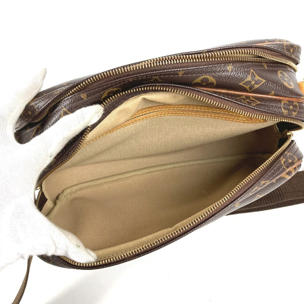 LOUIS VUITTON M45254 モノグラム リポーターPM リポーター PM 斜め掛け カバン ショルダーバッグ モノグラムキャンバス ユニセックス ブラウン