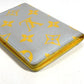 LOUIS VUITTON M14769 モノグラム オーガナイザードゥポッシュ 2つ折り パスケース 名刺入れ カードケース レザー ユニセックス グレー