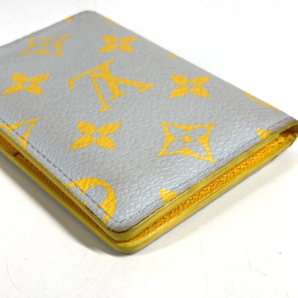 LOUIS VUITTON M14769 モノグラム オーガナイザードゥポッシュ 2つ折り パスケース 名刺入れ カードケース レザー ユニセックス グレー